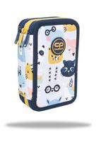 Forminis trijų skyrių penalas su priedais CoolPack Jumper 3 Pucci F067699