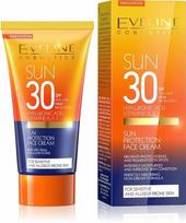 Savaiminio įdegio kremas veidui Eveline Amazing Oils SPF30, 50 ml