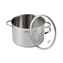 Gipfel Victory nerūdijančio plieno puodas su dangčiu – 6,5 l (24 cm)