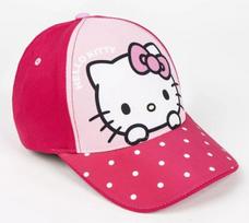 Hello Kitty vaikiška kepurė su snapeliu 53 cm