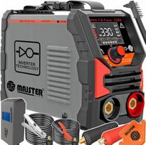 Suvirinimo aparatas Majster Polska MP-0118, MMA/TIG Lift, 330 A, 230 V, su LCD ekranu, 2,1 m kabeliai
