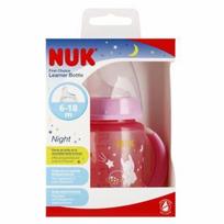 Buteliukas NUK First Choise Night, rožinis, 6-18 mėn, 150 ml