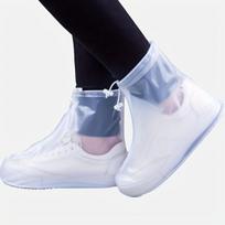 Neperšlampamas batų užvalkalas su užtrauktuku, unisex. ,  Baltas