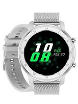 Išmanusis laikrodis smartwatch unisex pacific 17-1 apyrankė - sidabrinė + papildomas dirželis (sy010a)