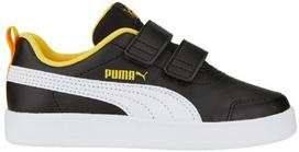 Sportiniai batai vaikams Puma Courtflex V2 Black 371543, juodi, 34