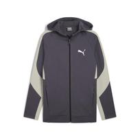 Laisvalaikio džemperis vyrams PUMA EVOSTRIPE Full-Zip Hoodie DK Galactic - 68170069, pilkas, S