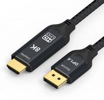 Kabelis DisplayPort HDMI 8K 60Hz 4K 144Hz 2 m Reagle