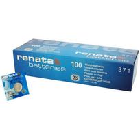 RENATA elementai 371 SR920SW, SILVER OXIDE, 100 vnt