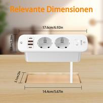 USB ištraukiama sieninė rozetė