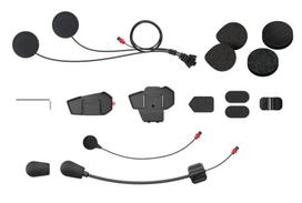 Sena SPIDER-ST1-A01 Mounting kit for intercom with built-in microphones and loudspeakers Black