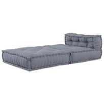Modulinis Pufas, pilkas, 70x70x54, audinys