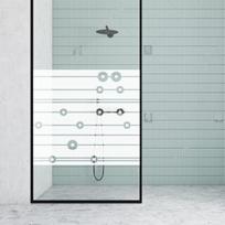 Dekoratyvinė balta matinė plėvelė langams (DECO5)