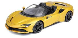 Kolekcinis modeliukas Ferrari SF90 Spider, metalinis 1:18