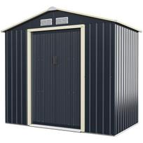 Sodo namelis Costway, 213x162x117 cm, pilkas