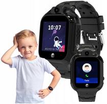 Išmanusis laikrodis Vaikiškas išmanusis laikrodis Forever See Me! 3 KW-320, juodas, GPS, kamera, vaizdo skambučiai, IP65