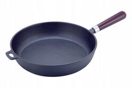 Ketaus keptuvė, 30 cm, su nuimama rankena