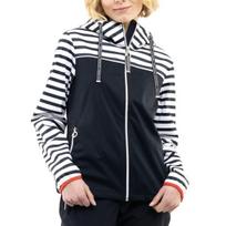 Luhta moteriška softshell striukė ANNILA, tamsiai mėlyna/balta, 34