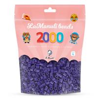 Tamsiai violetiniai lyginimo karoliukai Midi 5 mm, 2000 vnt., 1 spalva