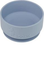 Silikoninis dubenėlis Moomin, sky blue, 4+ mėn