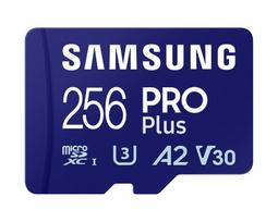 Atminties kortelė telefonui Samsung PRO Plus + USB Reader microSDXC 256GB