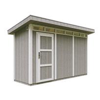 Premium kokybės sodo namelis Timbela M902, 239 x 161 x 412 cm, su dažų rinkiniu Tundra Grey