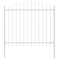 vidaXL Sodo tvora 4 pcs Balta 170 x 165 cm