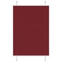 Plisuota žaliuze bordo raudona 90x150 cm audinio plotis 89,4 cm