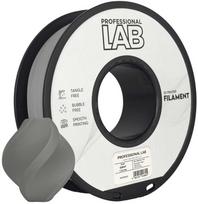 3D Plastikas – Filamentas PLA+ pilkas | 1.75 mm, 1kg | Professional LAB