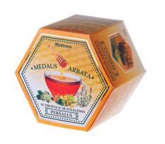 Medaus arbata su propoliu ir žolelėmis Peršalus, 140 g