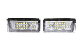 LED valstybinio numerio žibintai MotoLEDy E46, BMW E46 valstybinio numerio LED lempos 2x650lm, rinkinys - 2 vnt