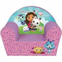 Vaikiškas fotelis Gabby's Dollhouse, rožinis