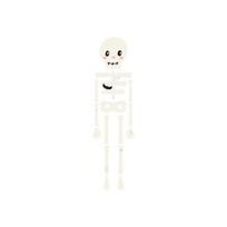 Pakabinama popierinė dekoracija Skeletas, 110 cm