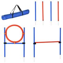 Šunų agility treniruočių įranga 3 in 1 šunų sporto treniruočių aikštelė
