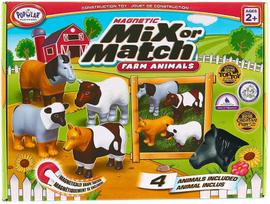Magnetinis rinkinys Mix or Match Animals farm