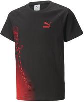 Puma marškinėliai paaugliams X Miraculous Tee 538683 01, juodi
