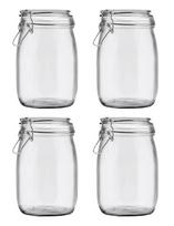Indelis maisto laikymui su sandariu dangteliu, 4 vnt.