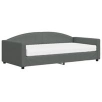 Sofa-lova vidaXL, 100x200 cm, pilka