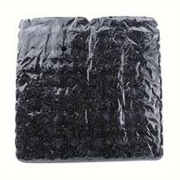 Mini dirbtinės rožės puokštėms,  Juoda