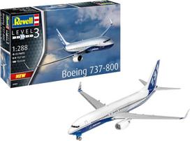 Revell Boeing 737-800 modelių rinkinys 1:288, 25 dalys