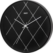 Sieninis laikrodis Unity, juodas, 30 cm