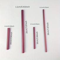 Karšto lydalo klijų lazdelės įvairiems rankdarbiams,  11 mm * 7,9 colio 15 vnt