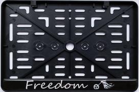 Motociklo valstybinio numerio rėmelis Freedom Virbantė 150 x 250 mm, 1 vnt.