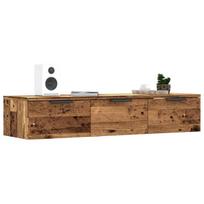 Sieninė spinta old wood 102x30x20 cm inžinierinė mediena
