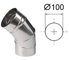 Reguliuojamas išleidimo anga 0-90°. D-100 mm.