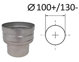 Adapteris. D 100+/130- mm.