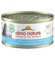 Almo Nature HFC Jelly, katėms, jūros gėrybių kokteilis želėje, 70 g