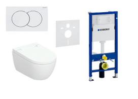 Geberit AquaClean Alba Basic komplektas su 12 cm. rėmu, AQAL12B00111
