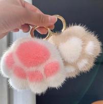 Raktų pakabukas, katino letenėlė, Cat Paw