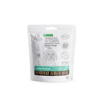 Nature's Protection Superior Care visų veislių suaugusių baltakailių šunų, burnos priežiūros palaikymui, begrūdis pašaro papildas – skanėstai su vabzdžiais, 150g