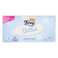 Popierinės servetėlės Facial Cotton Foxy, 90vnt